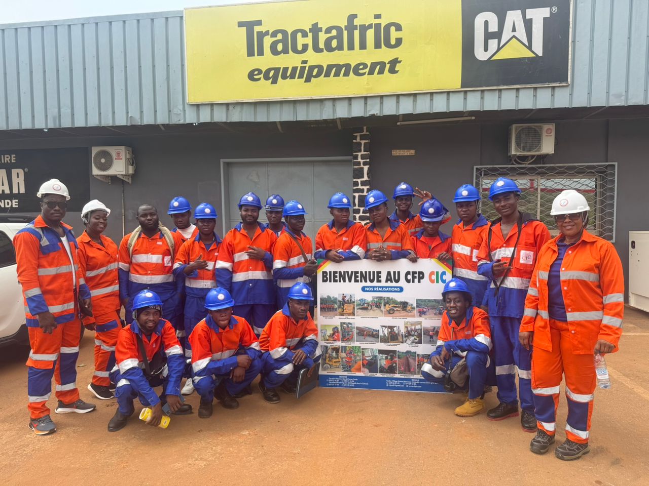 Visite d'entreprise chez Tractafric Equipment (CAT) — CFP-CIC